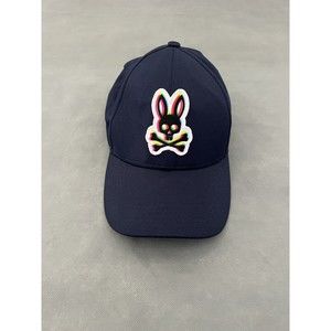 Psycho Bunny Pique Holloway Baseball Cap 3D Graphic Cool Embroidered